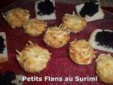 Petits Flans au Surimi