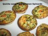 Tour en Cuisine #401 - Quiche sans Pâte Saumon Epinards