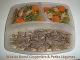 Wok de Boeuf Gingembre & Petits Légumes