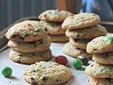 Cookies crazy (aux m&m's, pour 4 heures :-p )