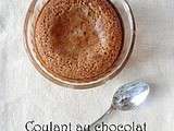 Coulant au chocolat au lait