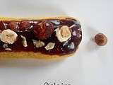 Eclairs chocolat / noisettes (extra !)