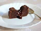 Fondant au chocolat au mascarpone coeur coulant