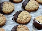 Shortbread enrobés de chocolat