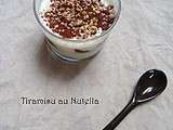 Tiramisu au Nutella