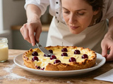 Clafoutis à la crème fraîche : la méthode simple pour un appareil crémeux