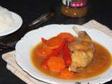 Lapin sauce curry japonaise