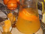 Orangeade au basilic