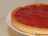 Tarte fraise-rhubarbe