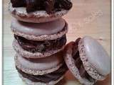 Macaron au chocolat