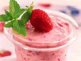 Mousse de fraises