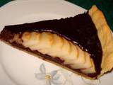 Tarte poire et chocolat