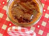 Confiture ou compotee rhubarbe-rotella