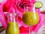 Smoothie kiwi concombre