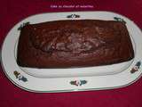 Cake au chocolat et noisettes