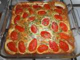 Clafoutis aux tomates cerises