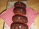 Mini cakes tout chocolat