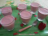 Mousse de fraise au fromage blanc