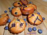 Muffins aux myrtilles