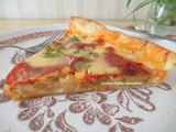 Quiche chorizo-courgettes