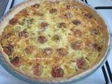 Quiche chorizo-knacks