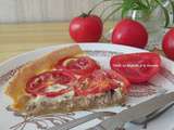 Tarte au thon et à la tomate