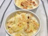 Cassolette d'endive au maroilles, comme une tartiflette