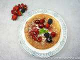 Clafoutis soufflé aux fruits rouges