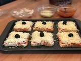 Mini Pizza Au Pain De Mie - Recette Facile