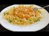 Spaghetti Au Poulet Sauce Paprika