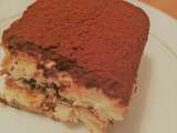 Tiramisu sans café