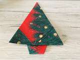 Tuto Pliage Serviette Sapin