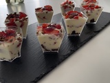 Verrines Aux fraises