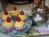 Cup cake framboise / mangue  concour cuistoshop shop 