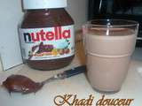 Milk shake nutella