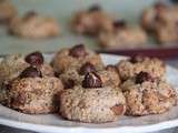 Biscuits à la noisette et pépites de chocolat