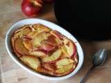 Clafoutis aux nectarines jaunes