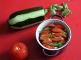 Cocottes tomates et courgettes