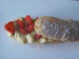 Eclairs pistaches fraises