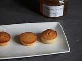 Financiers à la confiture