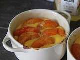 Gratin d'abricots