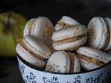 Macarons pommes caramel beurre salé