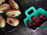 Mignardises éclairs vanille framboises