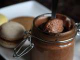 Mousse au chocolat à la crème de marrons