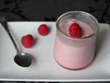 Mousse de framboises