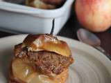 Pomme au four aux spéculoos