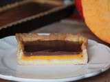 Tarte à la citrouille et au chocolat