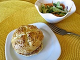 Burgers au saumon sockeye et pains maison, bis