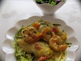 Cari de crevettes et de poisson, bis