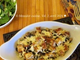 Cassolettes d’escargots gratinées au cheddar